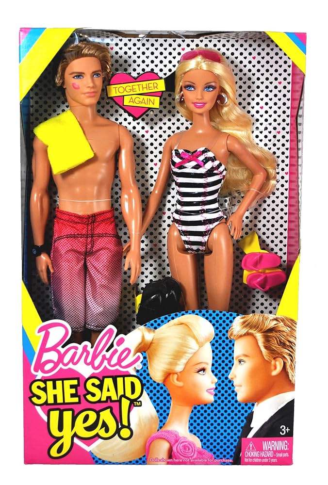 【新品レア】BARBIE バービー&ケン SHE SAID YES！ 2010年 Amazon.com: Mattel Year 2010 Barbie 
